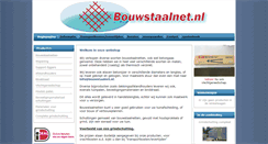 Desktop Screenshot of bouwstaalnet.nl